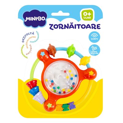 Дрънкалка с пръстен Minibo