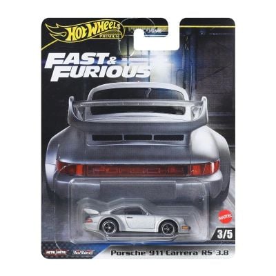 Количка Fast and Furious, Hot Wheels, Porsche 911 Carrera RS 3.8, JBM03