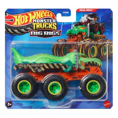 Количка Hot Wheels Monster Truck, Big Rigs, Mega Wrex, JCH44