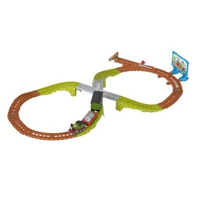 Комплект за игра Thomas and Friends, Влакче с релси, Whiff's Recycling Run, JCY74