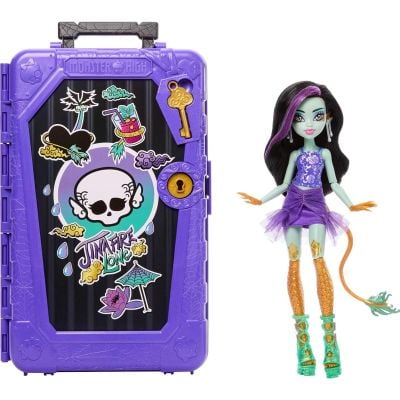 Кукла с аксесоари, Monster High, Skulltime Secrets, Gore-Geous Oasis, Jinafire Long, JDR52