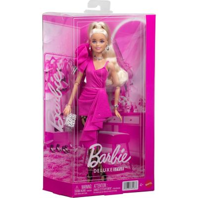 Кукла с розова рокля, Barbie Deluxe Style, JJN73