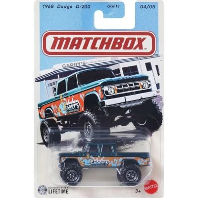 Метална количка, Matchbox, 1968 Dodge D-200, JJR48