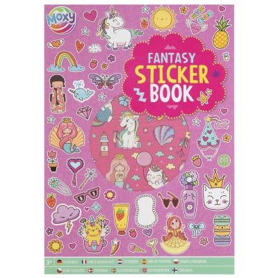 N00006466_001 8715427064666 Книжка със стикери Grafix, А4, 8 страници