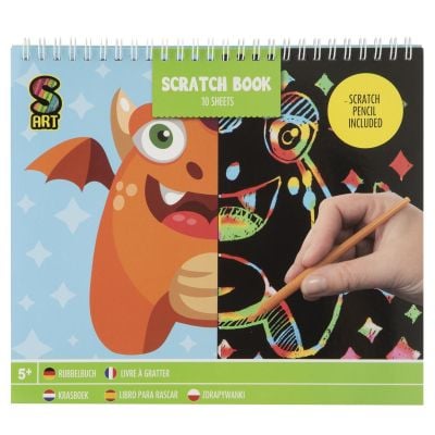Скреч книжка Grafix, Scratch, 10 страници