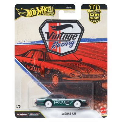 Метална количка, Hot Wheels Premium, Car Culture, Jaguar XJS, JKF02
