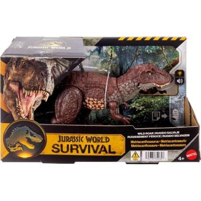Подвижна фигурка, Jurassic World Survival, Wild Roar, Metriacanthosaurus, JKL83