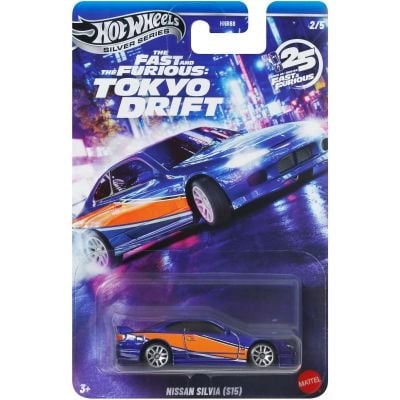 Количка Fast and Furious, Hot Wheels, Tokyo Drift, Nissan Silvia S15, JKX06