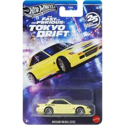 Количка Fast and Furious, Hot Wheels, Tokyo Drift, Nissan Silvia S13, JKX09