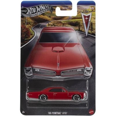 Метална количка, Hot Wheels, '66 Pontiac GTO, JKY14