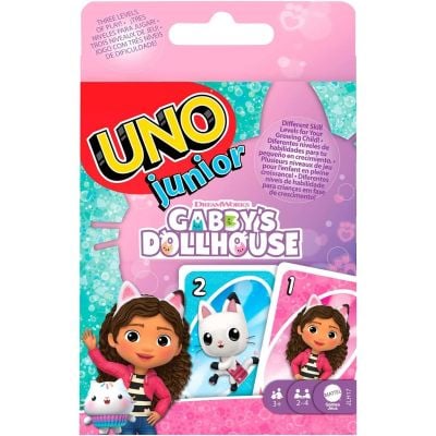 Настолна игра, Uno Junior, Gabbys Dollhouse, JLH17