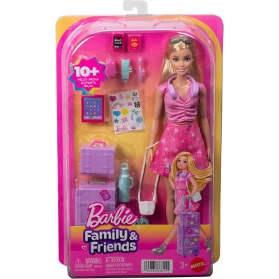 Кукла с аксесоари, Barbie, Family&Friends, Malibu Endless Adventure, JMJ47