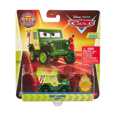 Кола с аксесоар, Disney Cars, Sarge, 1:55, JMX77