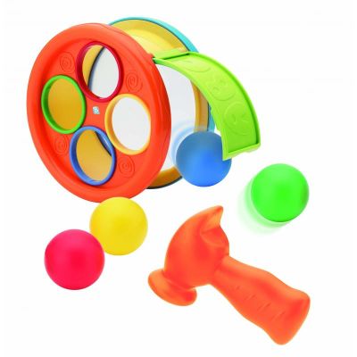 Бебешка играчка B-Kids - Hammer Drum Ball Drop