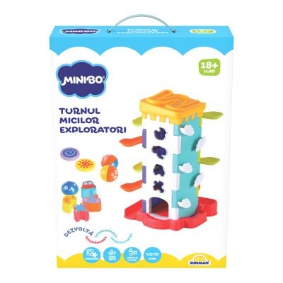 Образователна играчка, Minibo, Кула с активности