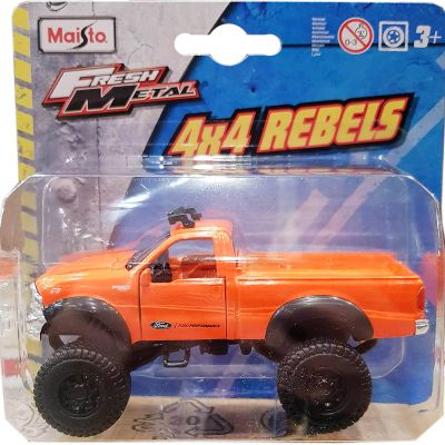 Количка Maisto Fresh Metal, 4X4 Rebels, 11 см, 1:64, Оранжево