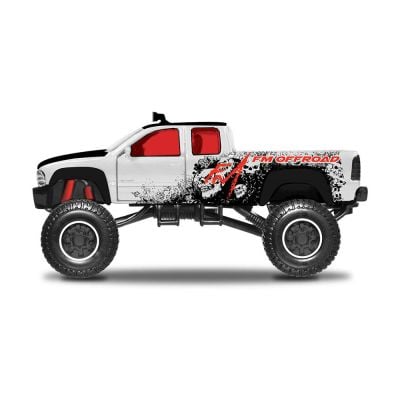 Количка Maisto Fresh Metal 4X4 Rebels,11 см, Бяла