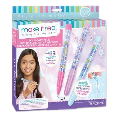 N00001326_001w 695929013264 Комплект за създаване на 3 химикала, Make It Real, Floaty Pens, 29 части