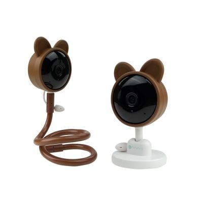 Бебешка видеокамера, Marys, Brown Bear, Tuya Wifi, Кафява