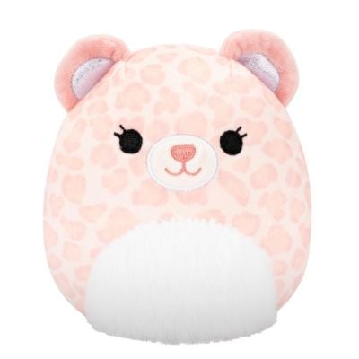 Плюшена играчка, Squishmallows, Phaedra The Pink Leopard, 19 см