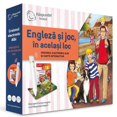 Интерактивна книжка и молив, Raspundel Istetel (Английски Език)