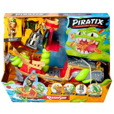 Комплект за игра с фигурки, Piratix, Kraken Ship