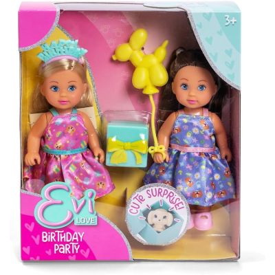 Комплект 2 кукли с аксесоари, Evi Love, Birthday Party