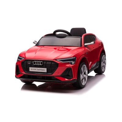 Електрическа количка, Audi E-Tron Sportback, 12V, Червена