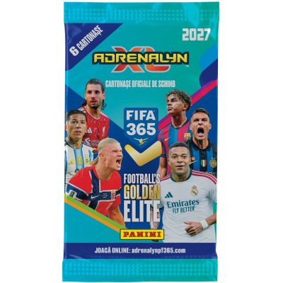 Комплект 6 колекционерски карти и един дигитален купон, Panini, FIFA 365 Adrenalyn XL 2027
