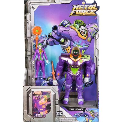 Комплект фигурка с броня, Dc Universe, The Joker Metal Force, 15 см, 6071724