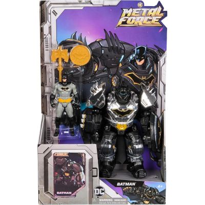 Комплект фигурка с броня, Dc Universe, Batman Metal Force, 15 см, 6071723