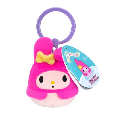 Плюшен ключодържател, Squishmallows, Hello Kitty, 9 см