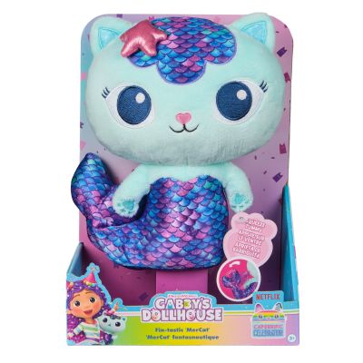Плюшена играчка,, Gabbys Dollhouse, Deluxe Mercat, 25 см, 6071766