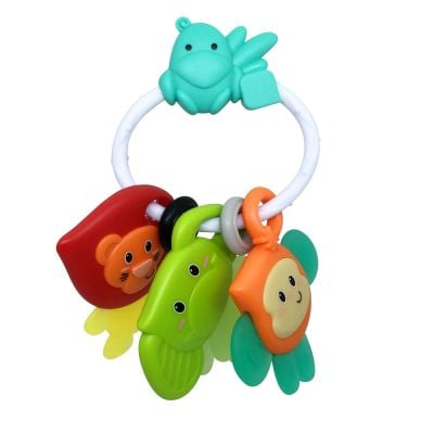 Играчка за зъбки, B Kids, Лъв, маймуна и слон