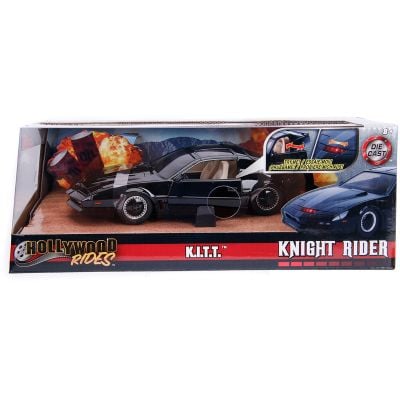 N00006520_001w 4006333065200 Метална кола, Jada, Hollywood Rides, Knight Rider Kitt, 1:24