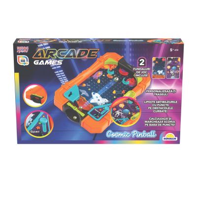 Комплект мини настолна игра, Rising Sports, Cosmic Pinball