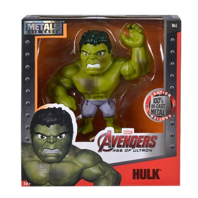 Метална фигурка, Jada, Marvel Hulk, 15 см