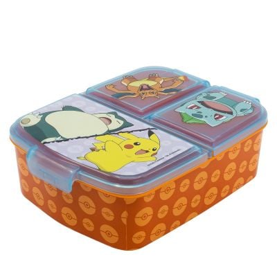 Кутия за обяд с 3 отделения, Pokemon