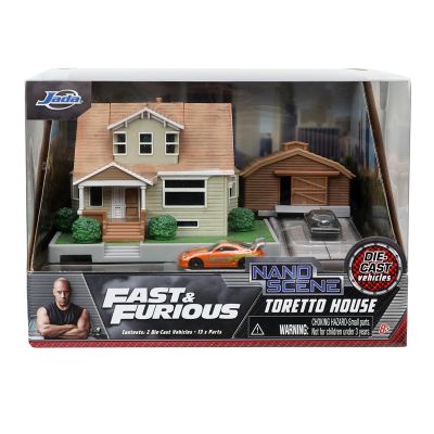 Комплект Къщата на Toretto с 2 коли, Jada, Fast and Furious