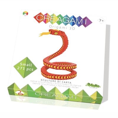 3D игра, Оригами Змия, Creagami, 271 части
