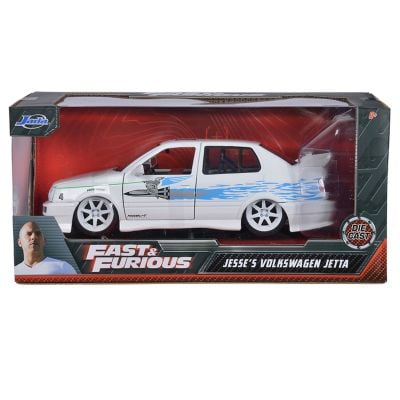 Метална количка, Jada, Fast And Furious, Volkswagen Jetta 1995, 1:24