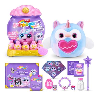 Плюшена играчка изненада, Rainbocorns, Magic Potion Surprise, 35 изненади