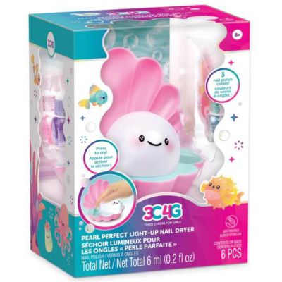 Комплект за маникюр с лампа, 3C4G, Pearl Perfect Light-Up Dryer