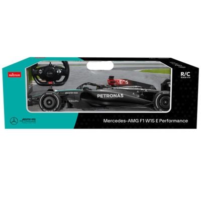 Количка с дистанционно управление, Rastar, Mercedes-AMG F1 W15 E Performance, 1:12