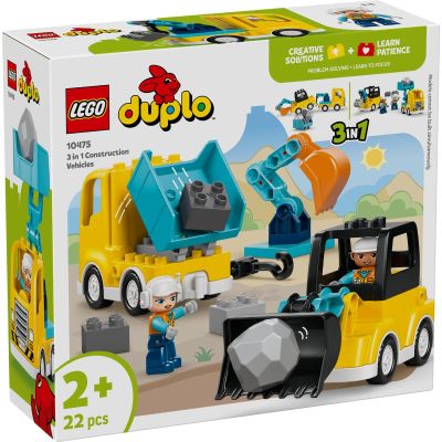LEGO® DUPLO - Строителни машини „3 в 1“ (10475)