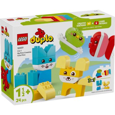 LEGO® DUPLO - Сладки домашни любимци „3 в 1“ (10477)