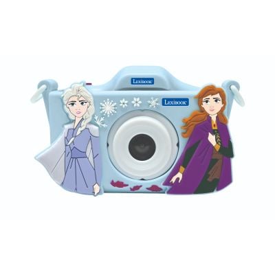 Цифрова фото-видео камера с калъф, Lexibook, Disney Frozen