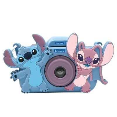Цифрова фото-видео камера с калъф, Lexibook, Disney Stitch