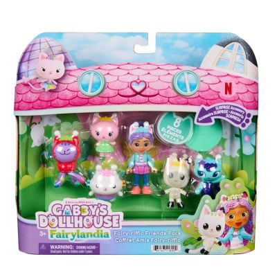 Комплект за игра, Gabbys Dollhouse, Fairyland, Fairy-Riffic Friends, 6076262