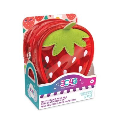 Мини чантичка с аксесоари, 3C4G, Fruit stand, 5 части